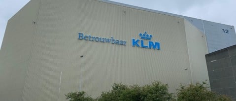 Geluidsinstallatie Hangar 12 KLM Schiphol