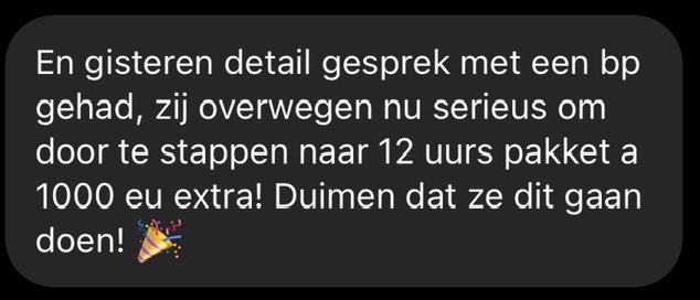 Reactie van fotograaf