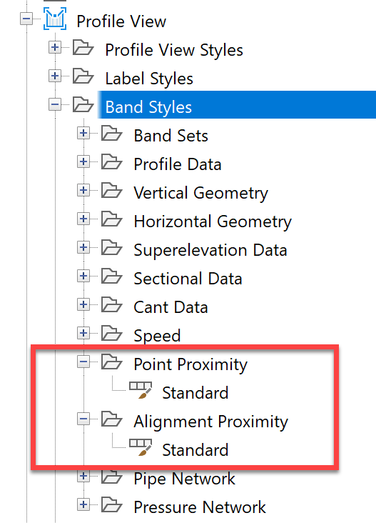 Civil-3D-band-styles-point-alignment-proximity