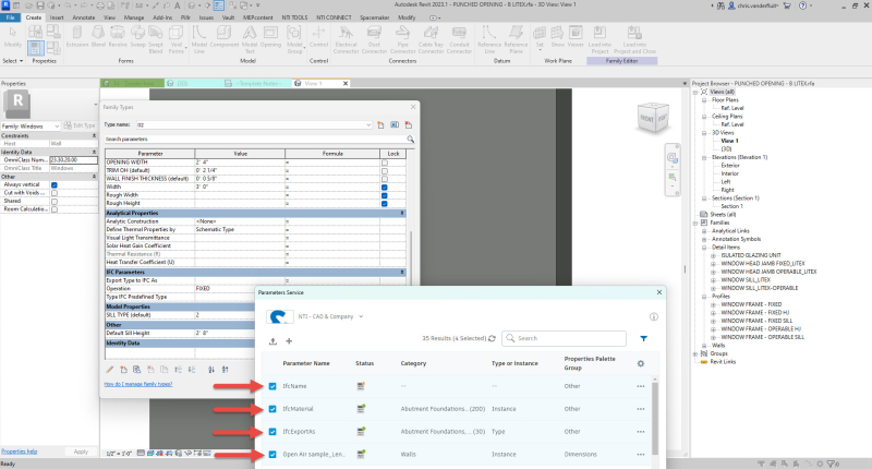 Shared parameters in Autodesk Construction Cloud
