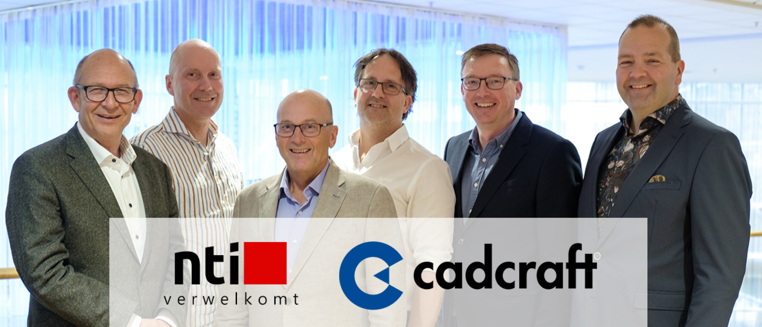 NTI Group verwelkomt het Zweedse Cadcraft en zijn 50 collega's!