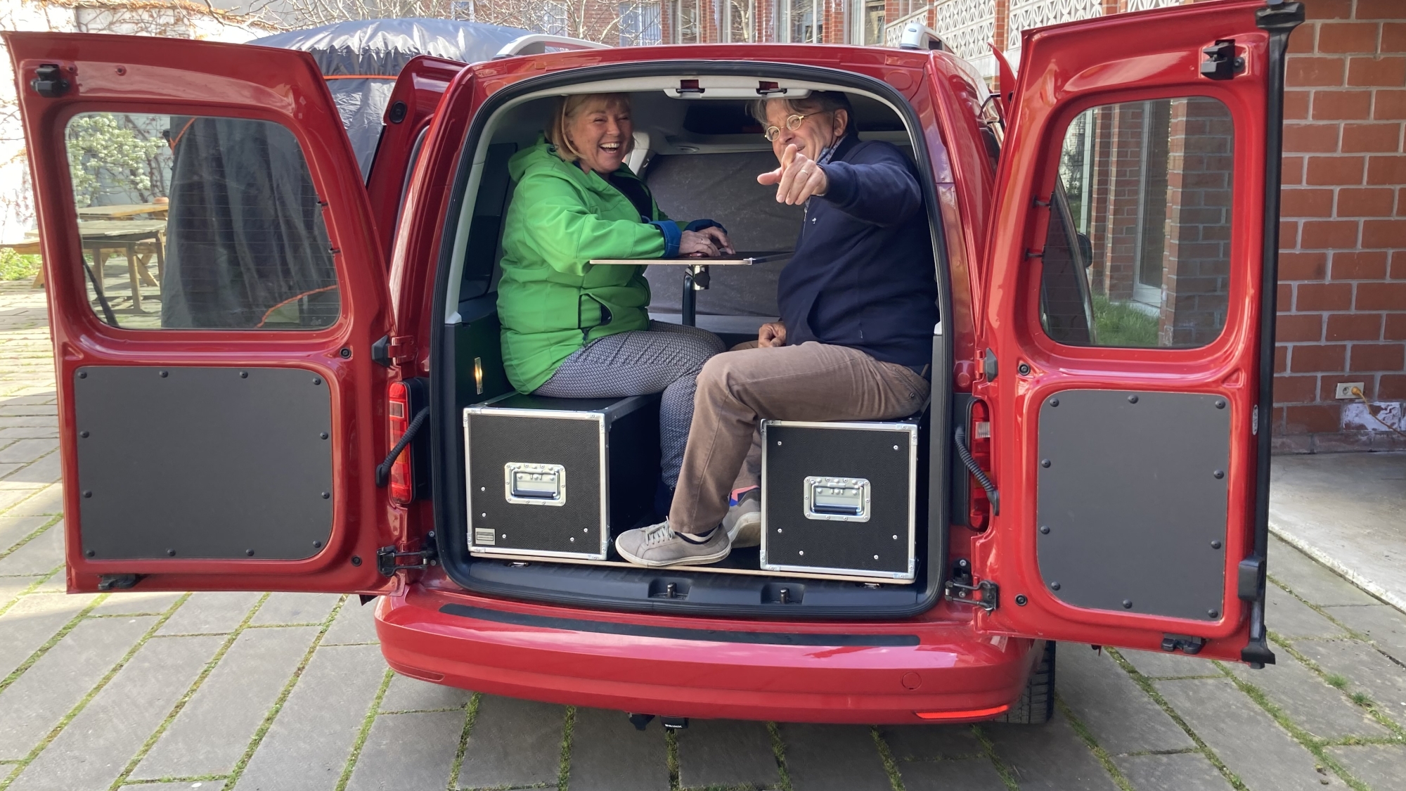 VW Caddy Minicamper - camper-in-a-box.be