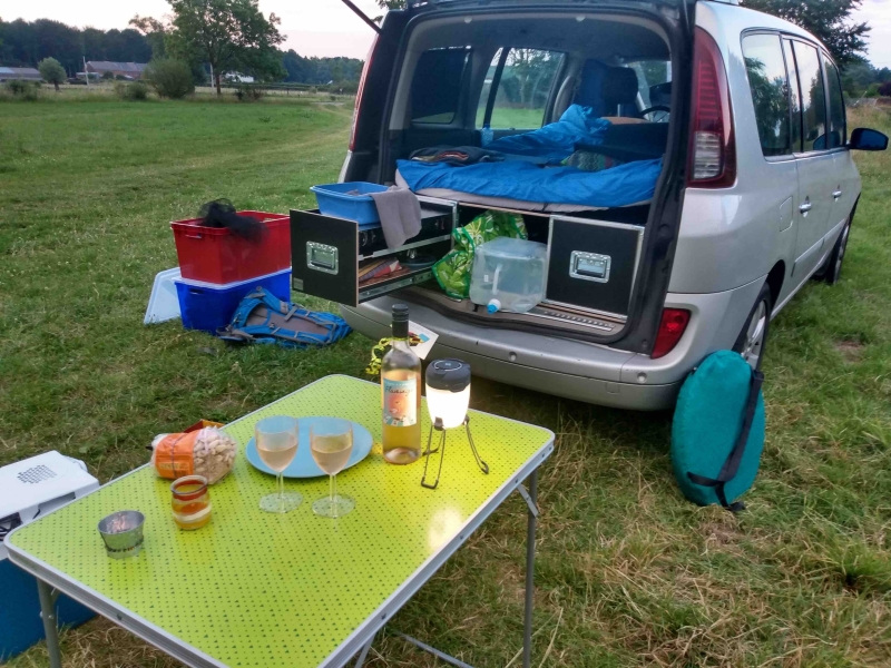 Renault Espace Minicamper - camper-in-a-box.be