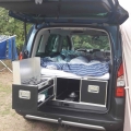 Tevreden minicamper camper-in-a-box