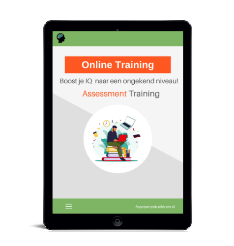 afbeelding tablet  online assessment Training