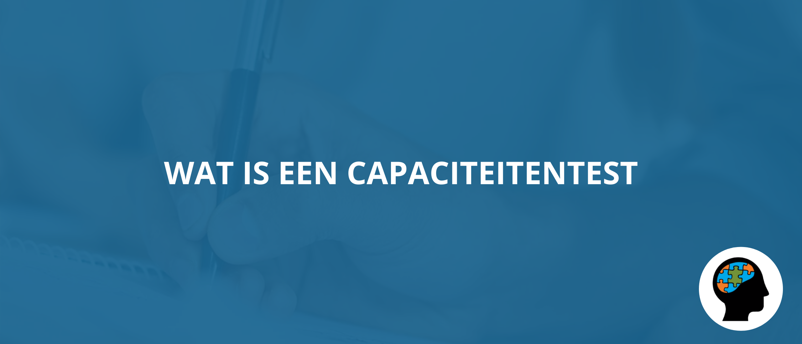 Wat is een capaciteitentest?