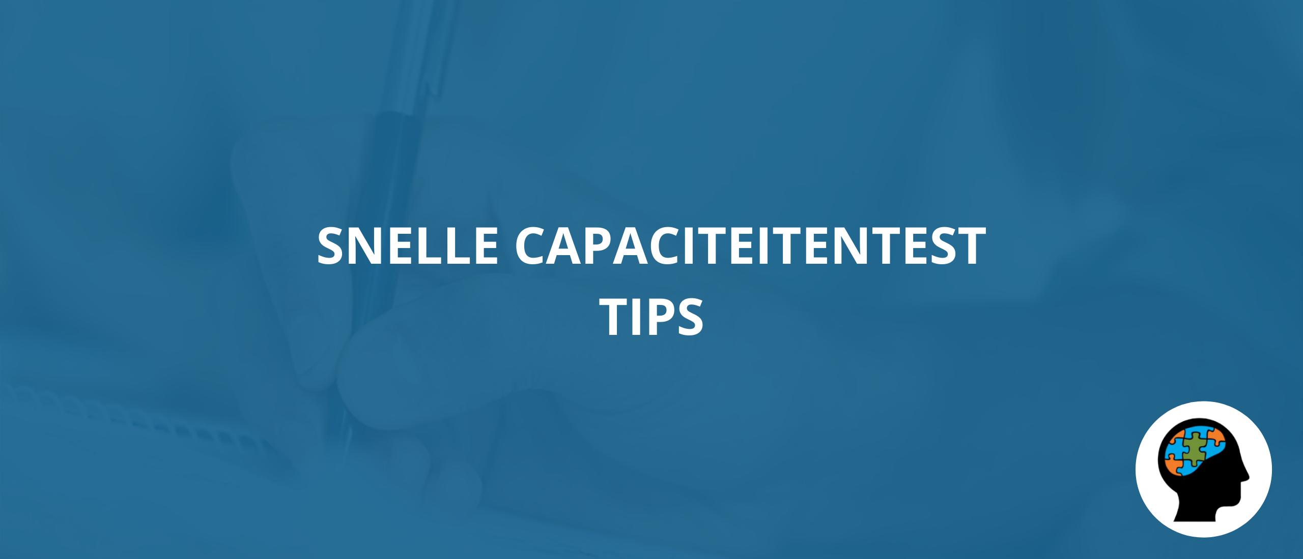 Snelle capaciteitentest tips