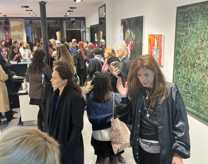 Carlotta Adriaansz international exhibition Whispers of onder at le Marais, Paris, France