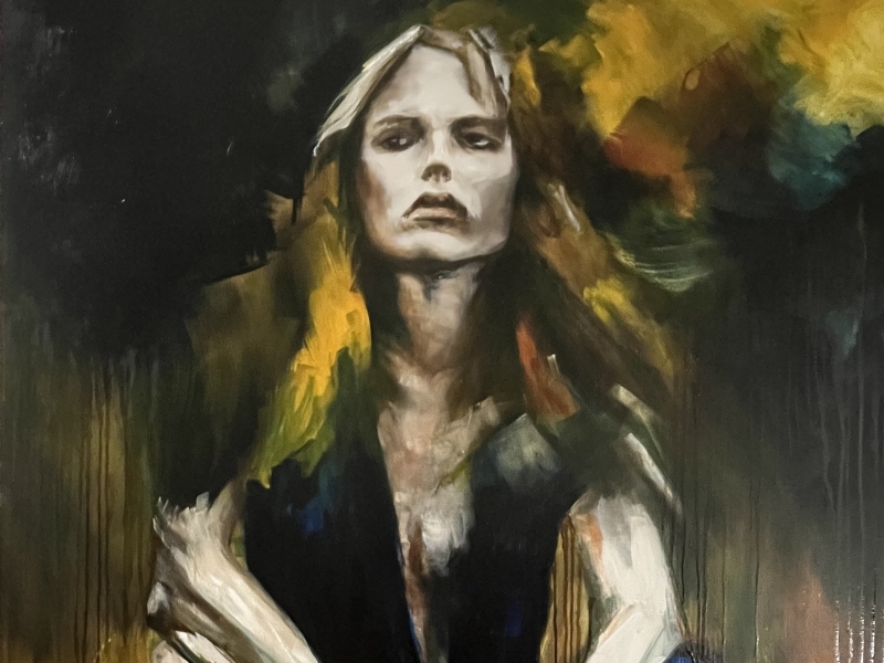 This is whay you asked for 2024  110 cm x 145 cm oil and acrylics on canvas