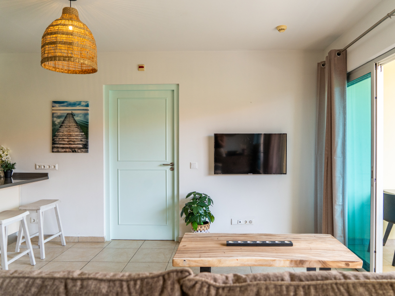 Living room with TV