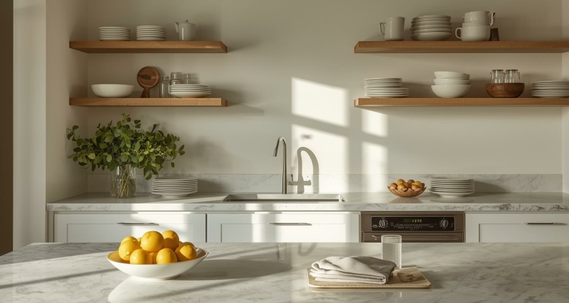 Keuken met slowliving aspecten