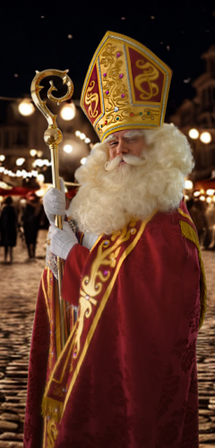 Professioneel Sinterklaasteam voor promotie event Dendermonde Oost Vlaanderen
