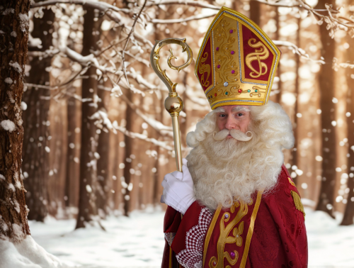 Sint en Pieten verzorgen entertainment op beurs Vlaams Brabant