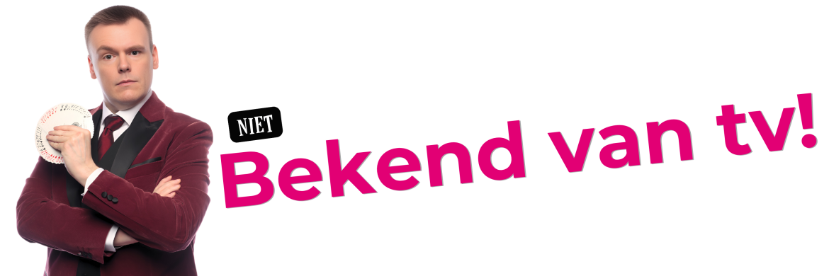 Wil je een goochelaar boeken voor een feest in Nederland of Belgie