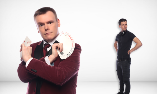 Zakelijk event Vlaams Brabant met entertainment door goochelaar