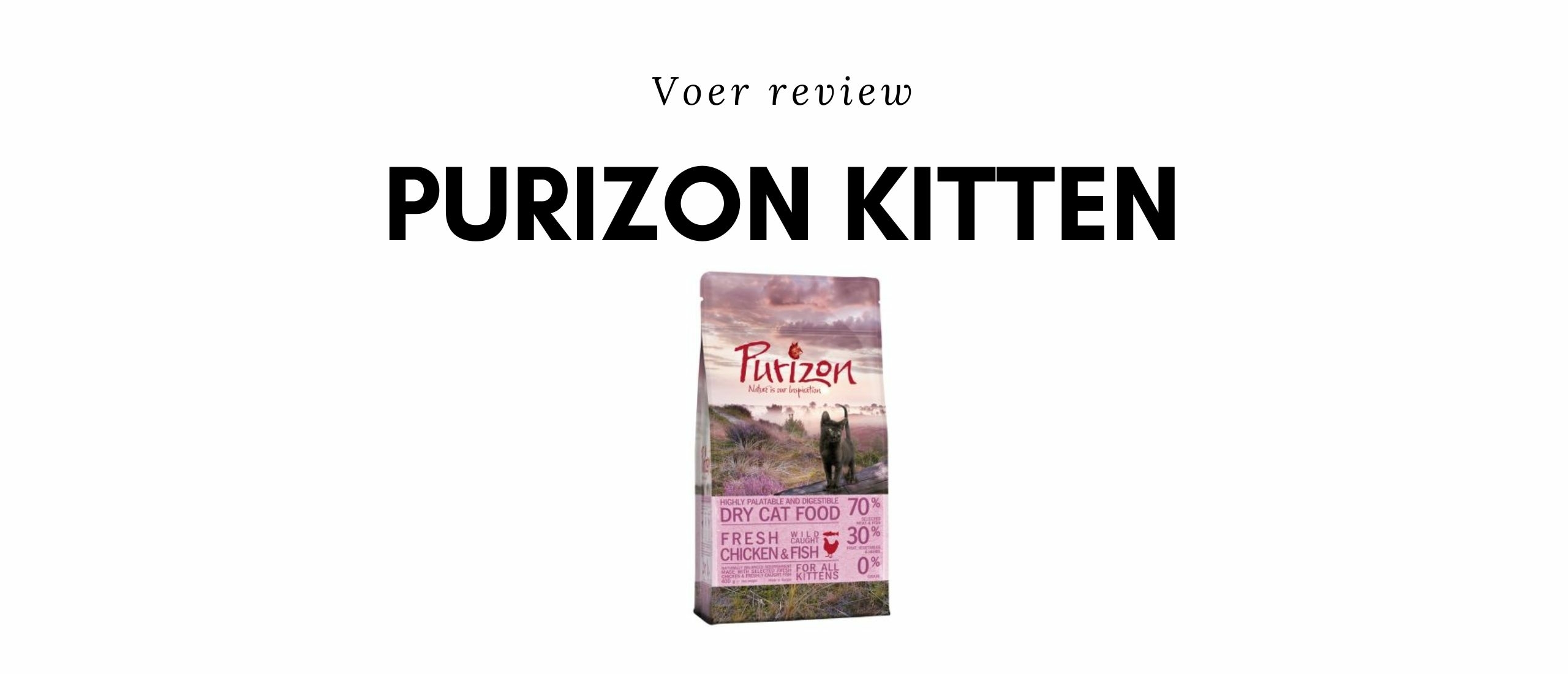 Review Purizon Kitten brokken Kip en Vis