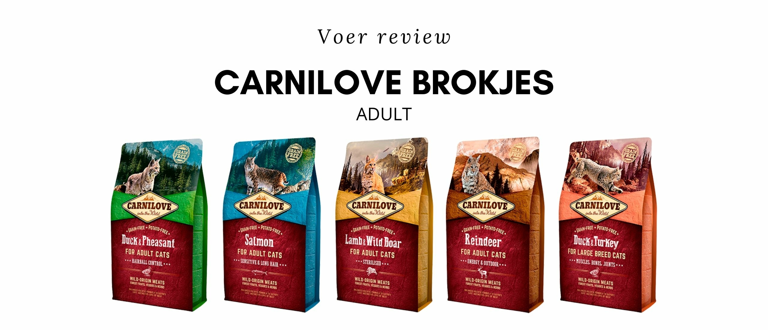 Review Carnilove: Brokjes voor katten