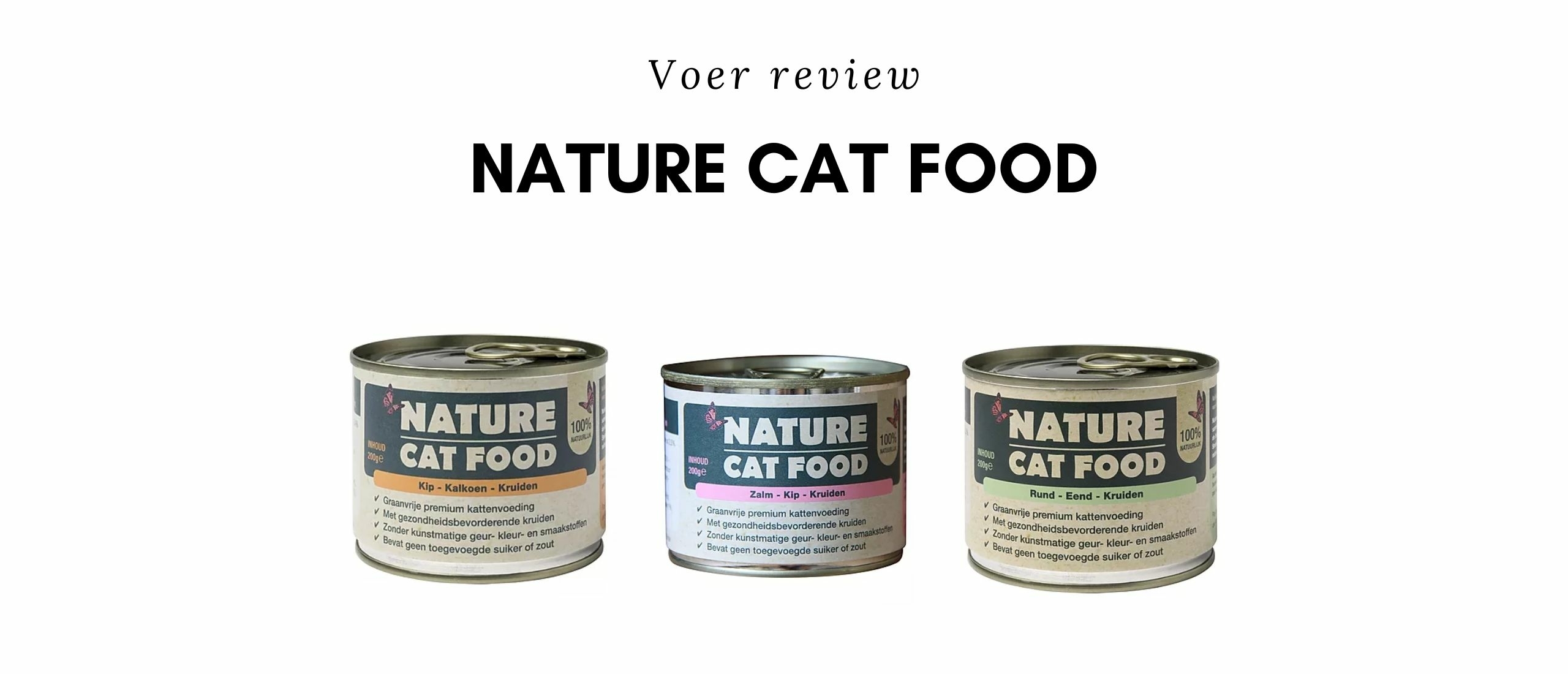 Voer Review Natures Cat Food