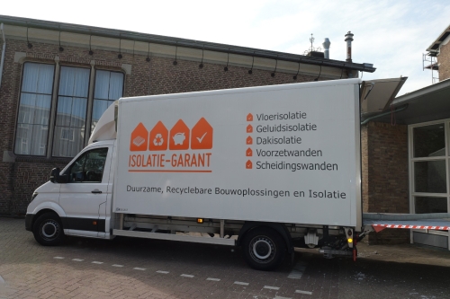 Bakwagen Isolatie Garant waarvan celluloseinblazen.nl is