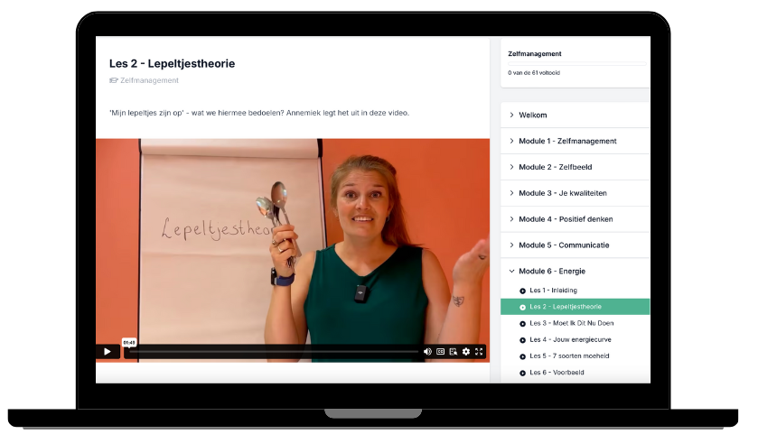 Training Zelfmanagement Annemiek Lely 2
