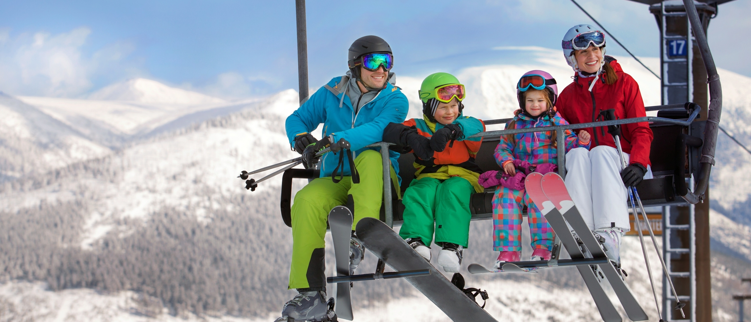 Wintersport mit Kindern - Die beste blaue Skipiste Tschechiens