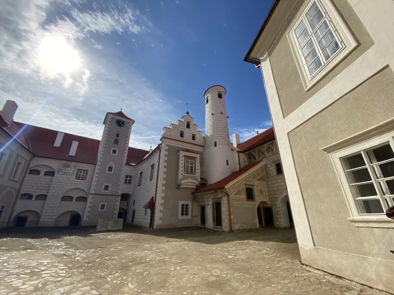 Schloss Červená Řečice in Vysočina