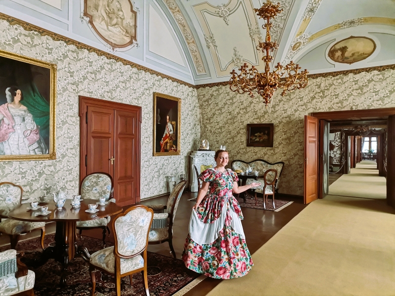 Führung mit der Prinzessin durch Schloss Zákupy