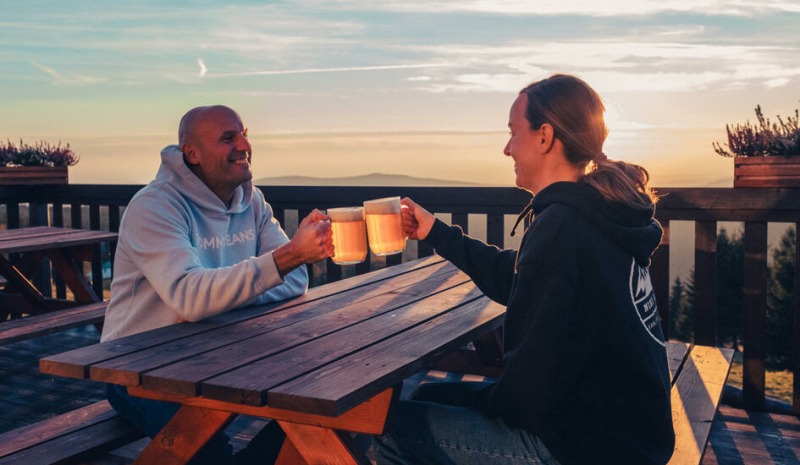 Bier Wanderung Riesengebirge