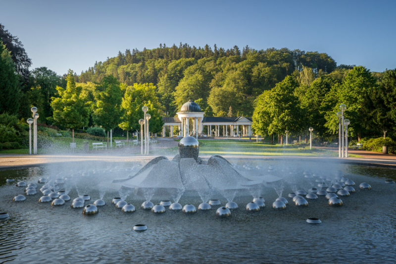 Mariánské Lázně Singende Fontäne