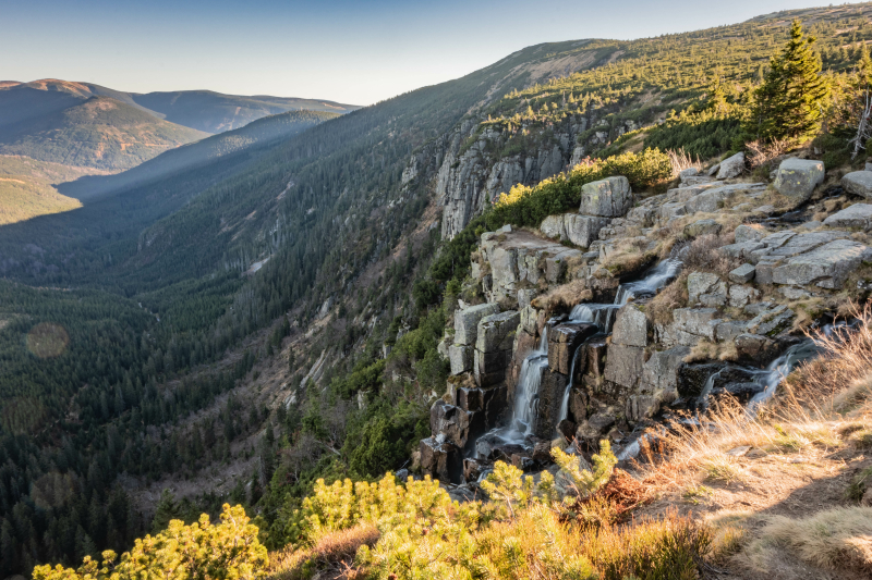 Pancavsky wasserfall Riesengebirge