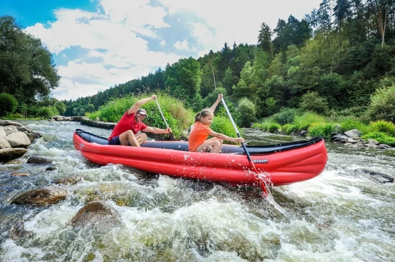 Rafting auf Gebirgsflüssen