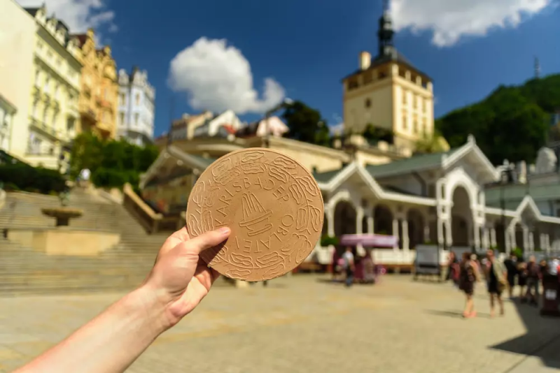 Lázeňské oplatky (Spa-Waffeln)