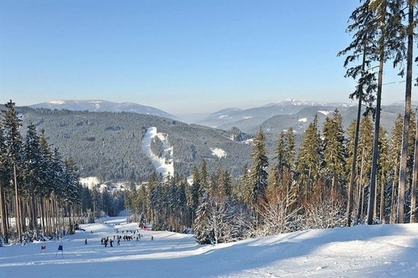 Beskiden wintersport Tsjechië