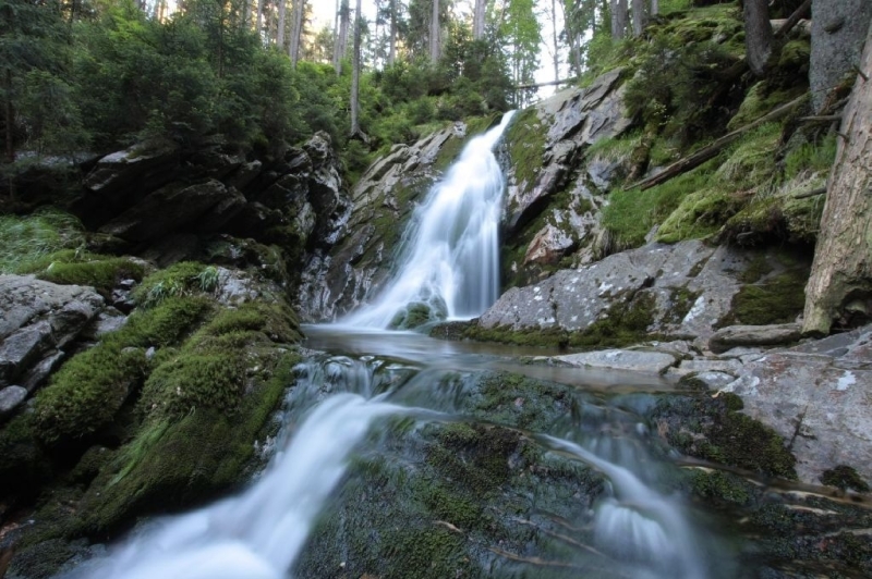 Bila Strz waterval Sumava