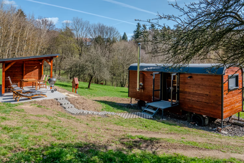 Overnachten in pipowagen Tsjechië