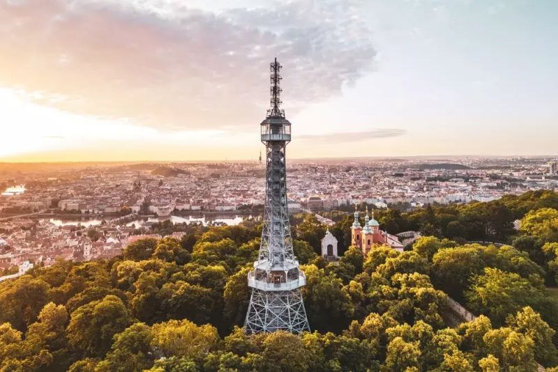 Petrin toren Praag