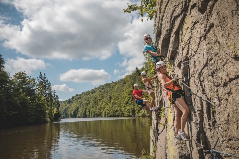 Via Ferrata Zuid-Bohemen