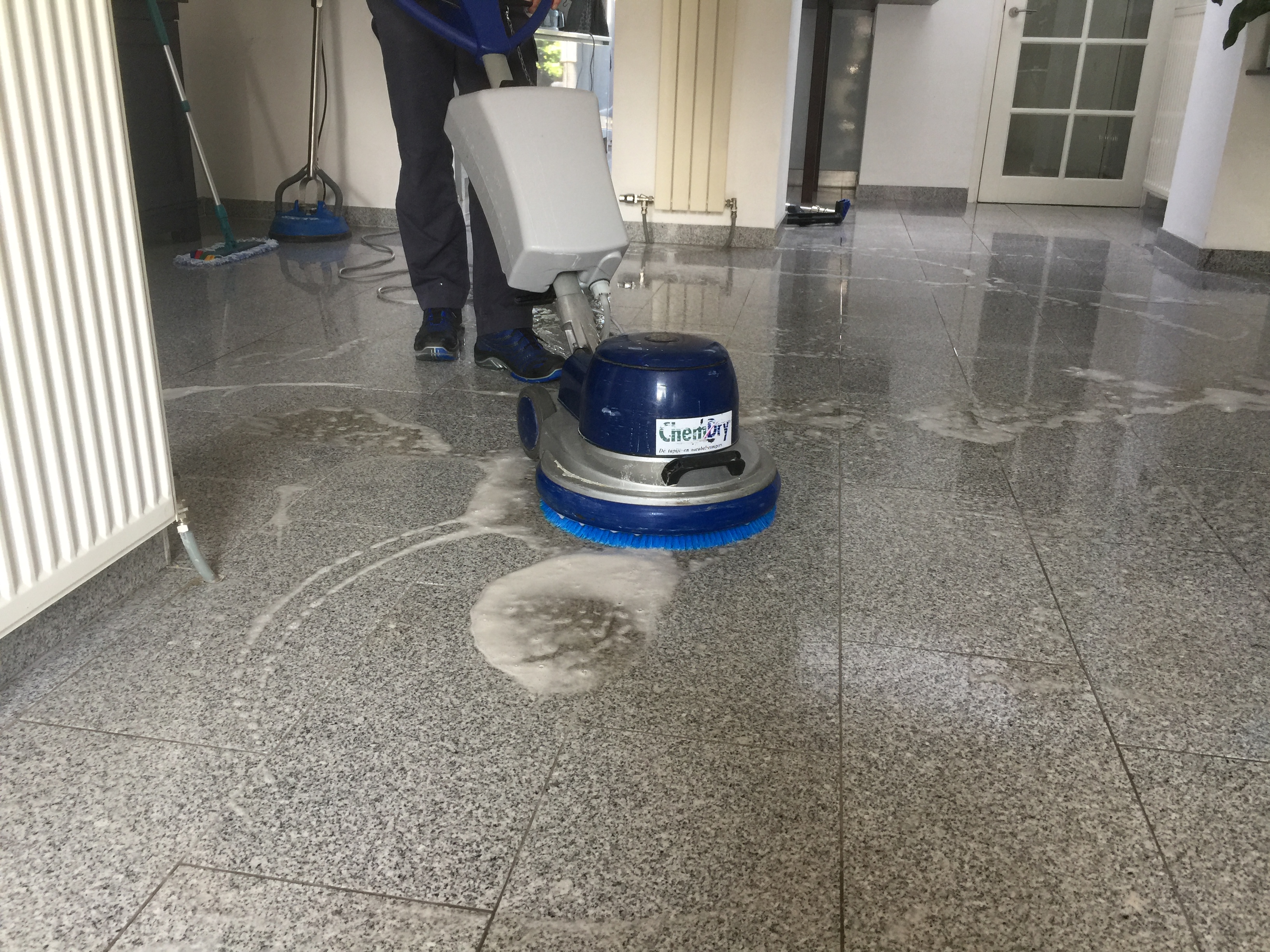 Marmer schoonmaken