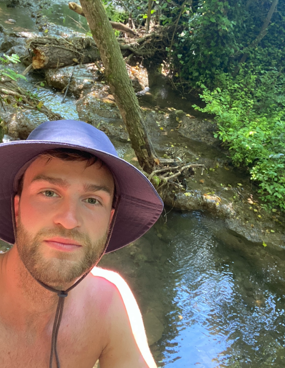 In de natuur op vakantie