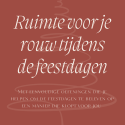 voorkant e-book ruimte voor je rouw tijdens de feestdagen