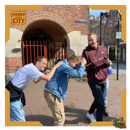 Breng Ticket to Ride tot leven citygame in de stad