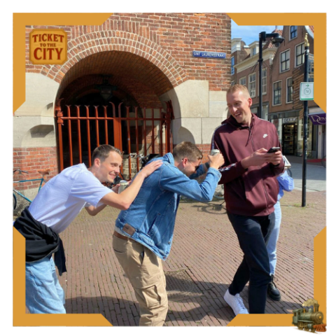 Breng Ticket to Ride tot leven citygame in de stad