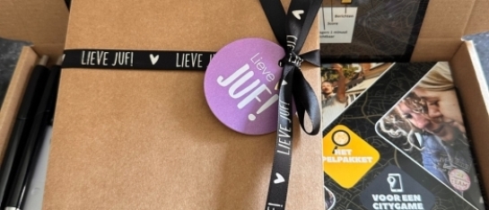 Cadeaupakket Juf
