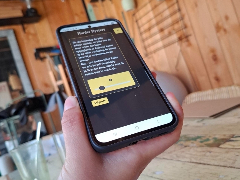Moordspel met handige app moordspel met app begeleiding