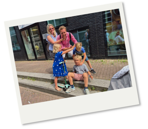 Paaseieren zoeken in de stad