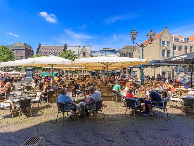 Terrasje pakken in Dordrecht