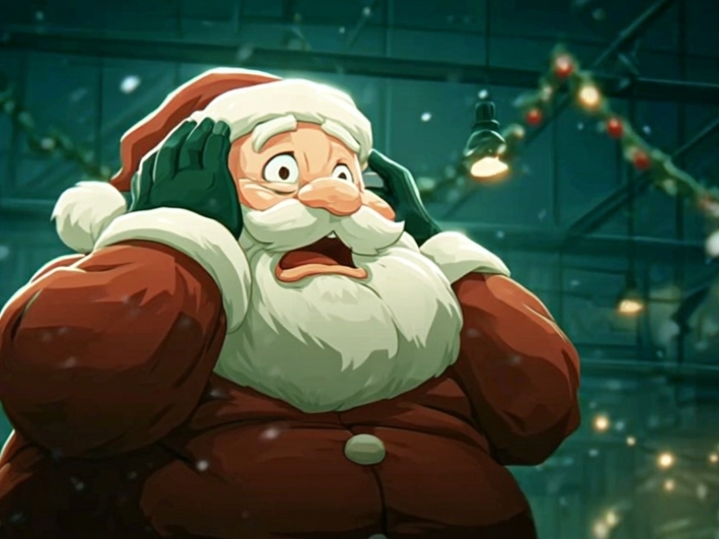 Help de elfen en red kerstmis