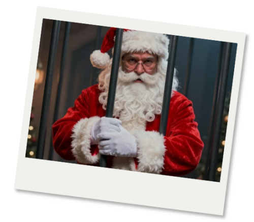 Sherlock de kerst citygame Red de kerstman van zijn ontvoering