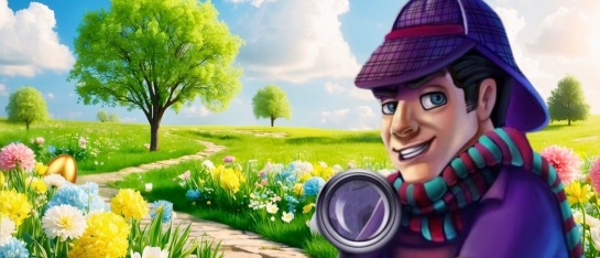 Sherlock het Paasmysterie Paaseieren zoeken