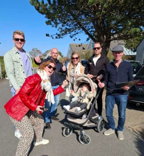 gps spel op het vakantiepark Landal